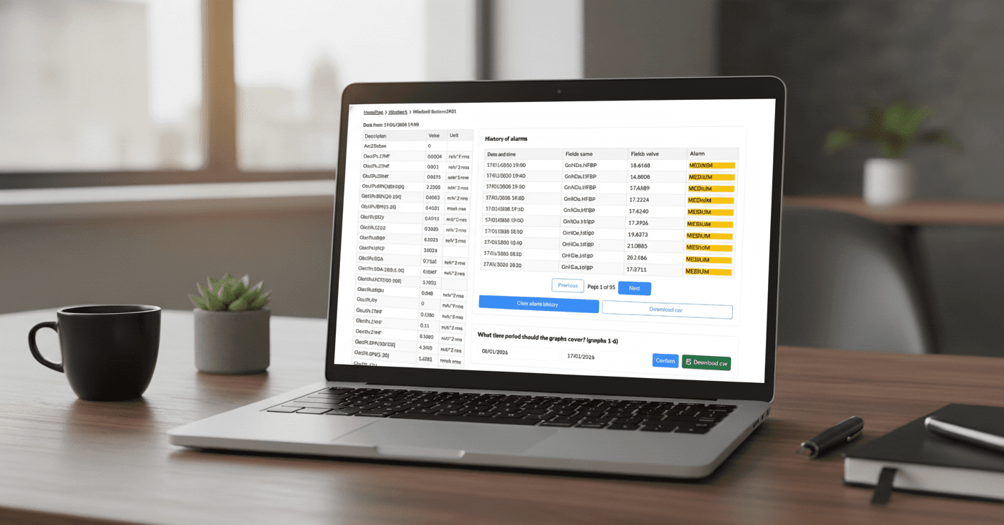 Wind Turbine Monitoring CRM System